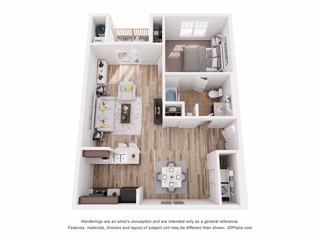 A1 1:3 304 floor plan